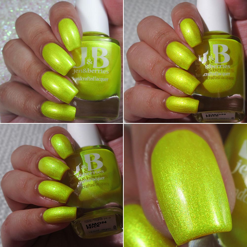 lemon nice - Jen & Berries nail polish