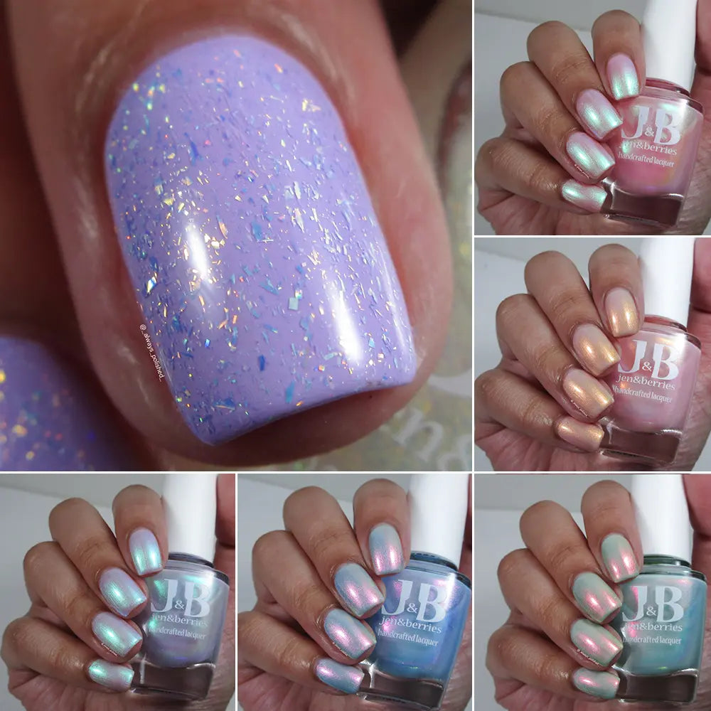 potent pastels - set - Jen & Berries nail polish