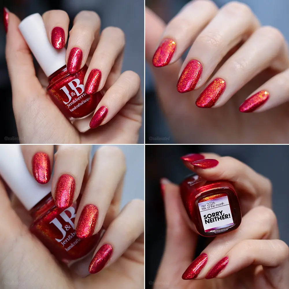 sorry neither - Jen & Berries nail polish