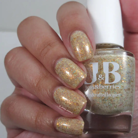 tell him he is a pretty cat - Jen & Berries nail polish